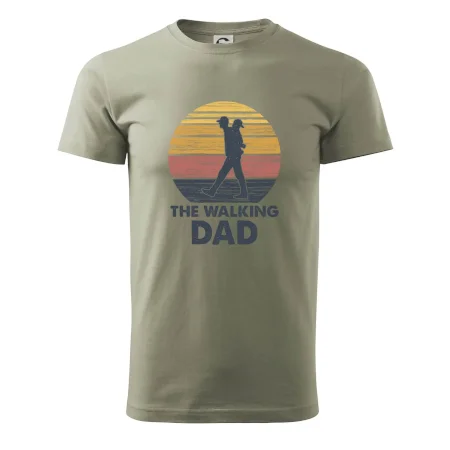 The walking dad - tata s dítětem na zádech