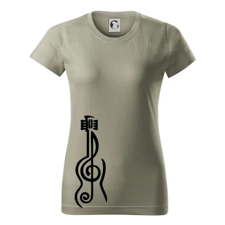 Husľový kľúč gitara