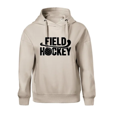 Field hockey loptička a nápis