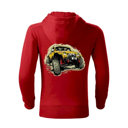 Žltý offroad s navijakom