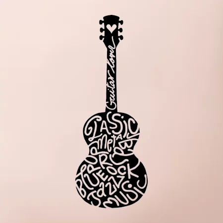 Gitara - názvy hudobných štýlov