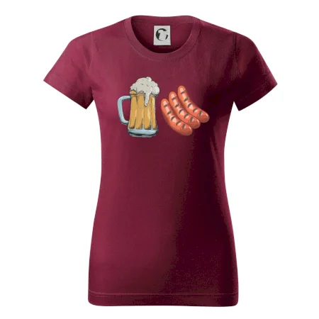 Pivo a klobása