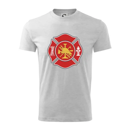 Fire department logo červené