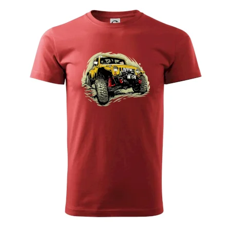 Žltý offroad s navijakom