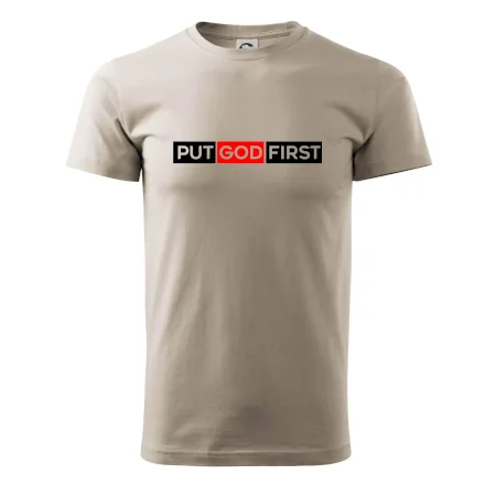 Put God first obdĺžnik