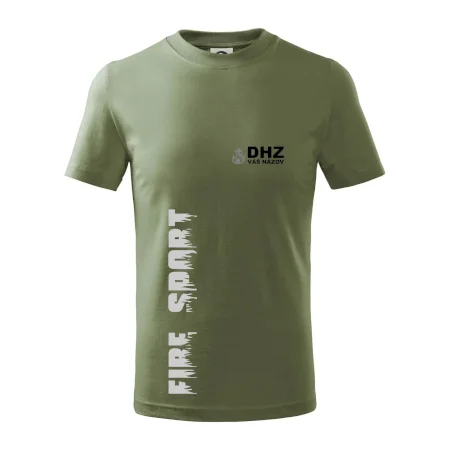 DHZ REFLEXNÉ (oheň, firesport, názov zboru - vlastný nápis)