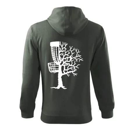 Disc golf pozor strom