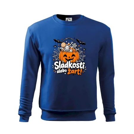 Sladkosť alebo žart tekvicový košík