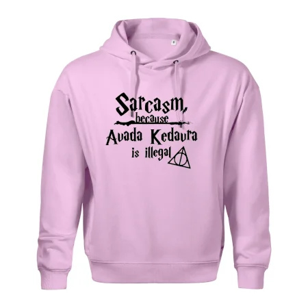 Harry - Sarcasm, because Avada Kedavra is illegal
