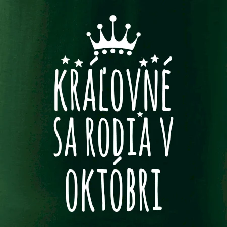 Kráľovné sa rodia v októbri