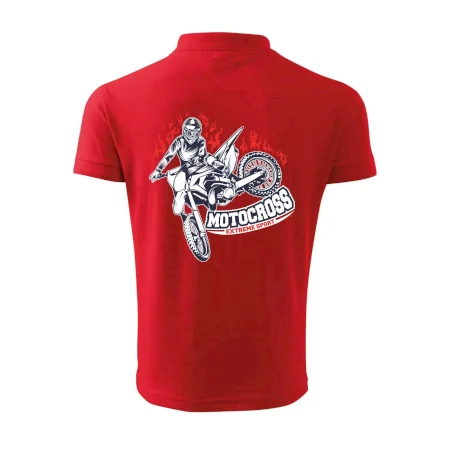 Motocross extreme sport fire