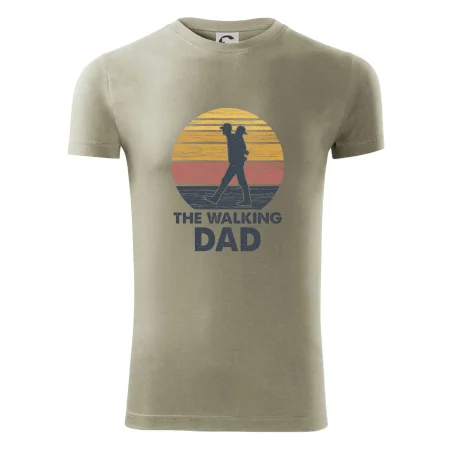 The walking dad - tata s dítětem na zádech