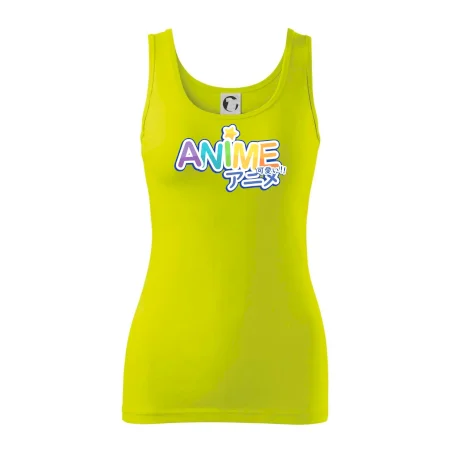 Anime nápis dúhový