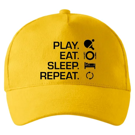 Stolný tenis - eat sleep