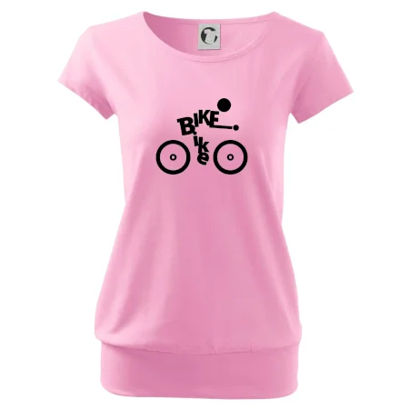 Bike nápis postava
