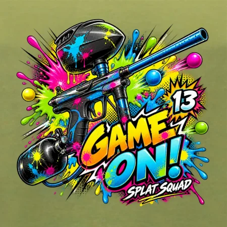Farebná explózia – Game On paintball