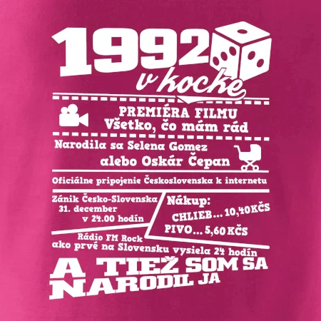 1992 v kocke