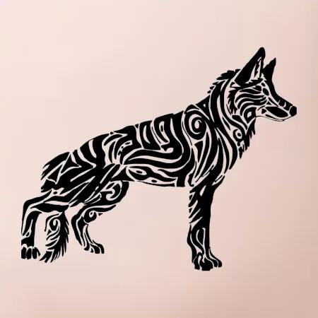 Nemecký ovčiak - tattoo