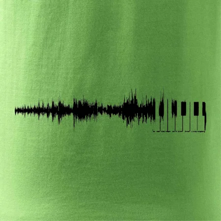 Piano ekg - priebeh skladby