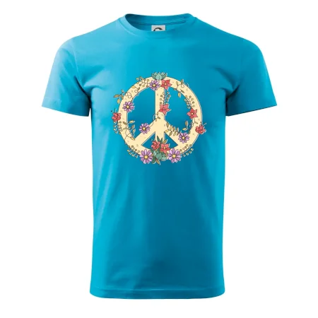 Peace symbol pieskový