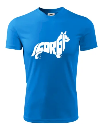 Corgi - nápis v tele