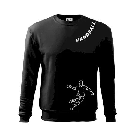 Handball nápis šikmo