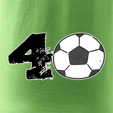 Futbal okrúhle narodeniny 40