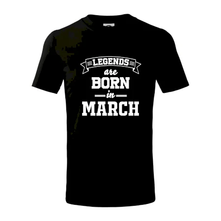 Legends are born in March