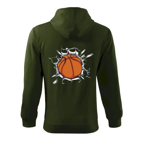 Basketbal lopta v triku