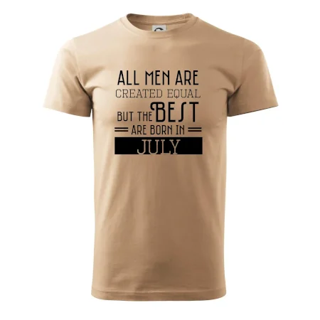 All men are created equal july