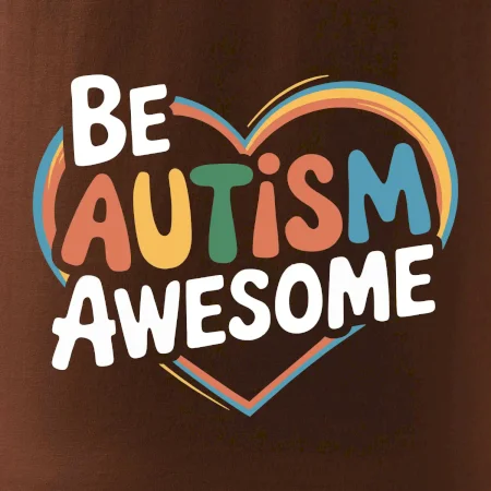 Be autism awesome srdce