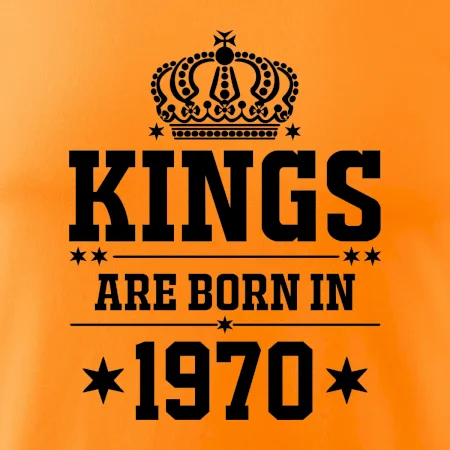Kings are born in 1970