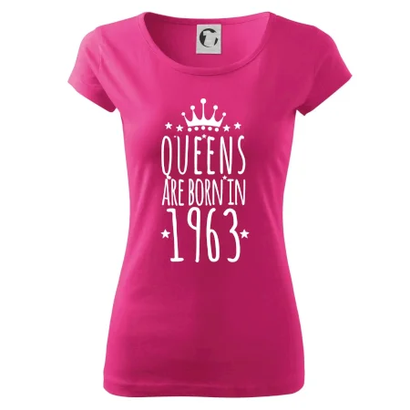 Queens are born in 1963