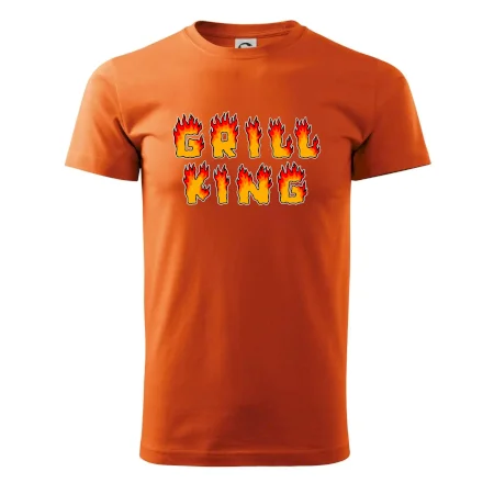 Grill King ohnivý nápis