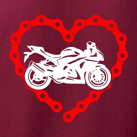 Moto srdce reťaz - superšport