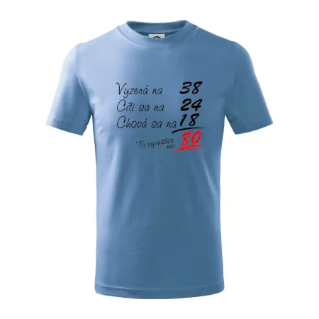 Vyzerá, cíti sa, chová sa - 80 rokov