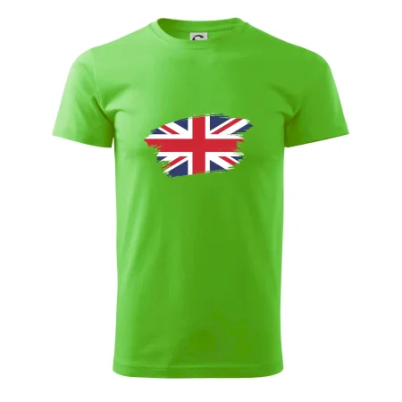Britská vlajka roztrhaná