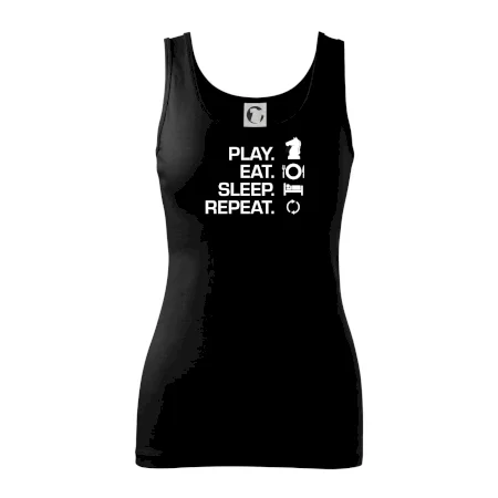 Eat sleep play - šach