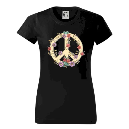 Peace symbol pieskový