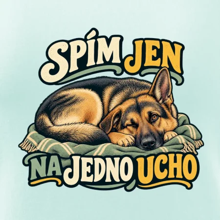 Spím jen na jedno ucho - vlčák