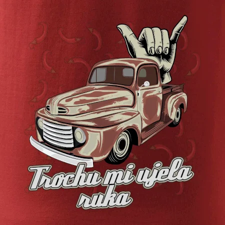 Trochu mi ušla ruka