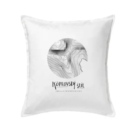 Kôprovský štít - vrstevnice v kruhu