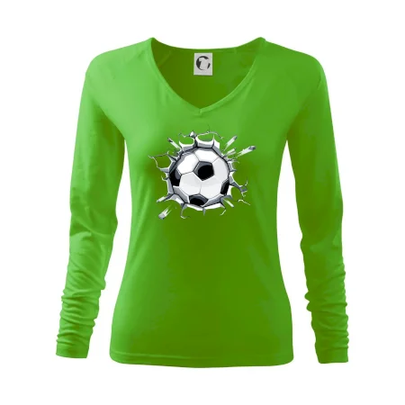 Futbalová lopta v triku