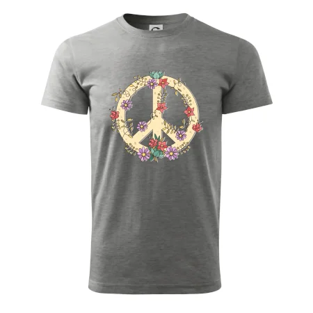 Peace symbol pieskový