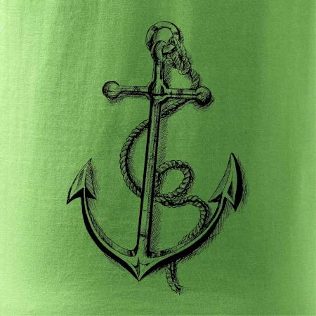 Kotva kreslená ceruzkou