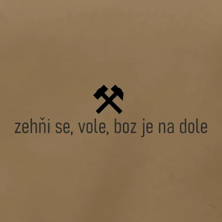 Zehňi se, vole, boz je na dole