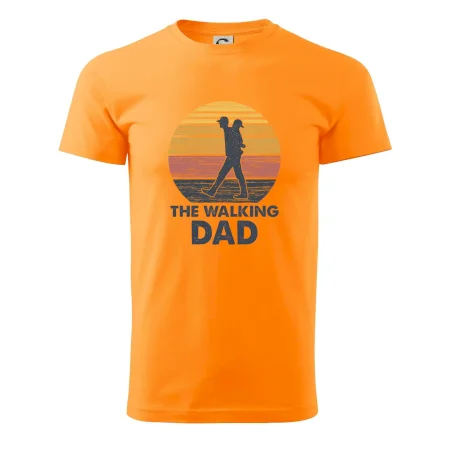 The walking dad - tata s dítětem na zádech