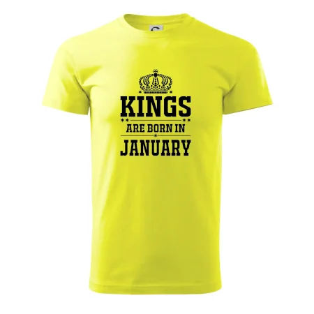 Kings are born in January