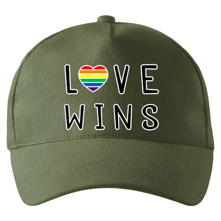 Love wins nápis