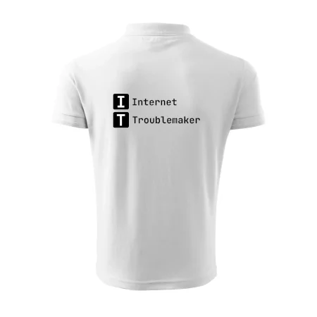 IT Nápis Internet Troublemaker